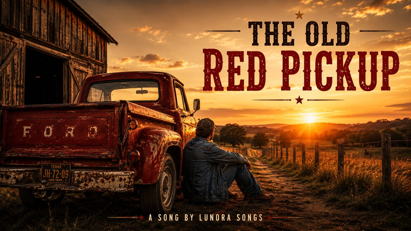 That old red pickup